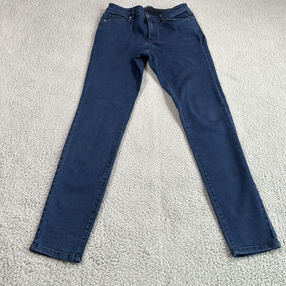 Ellen‎ Tracy Jeans Womens 6 Blue Refined Mid Rise Skinny Stretch Denim Pants